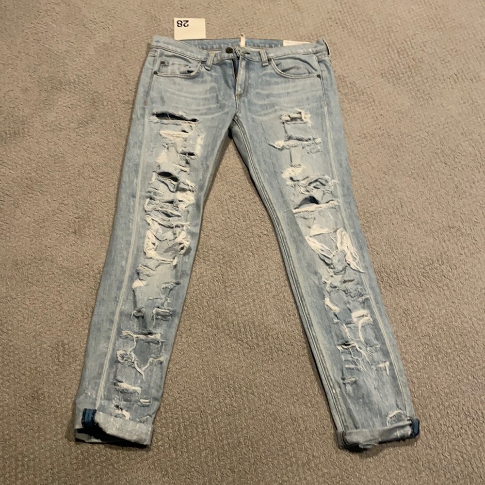 Rag & Bone Dre Boyfriend Skinny jeans. NWT!